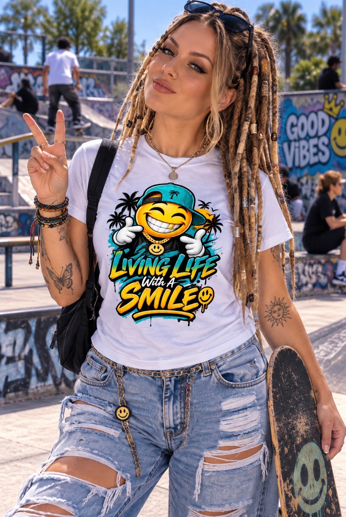 Living Life With A Smile Shirt