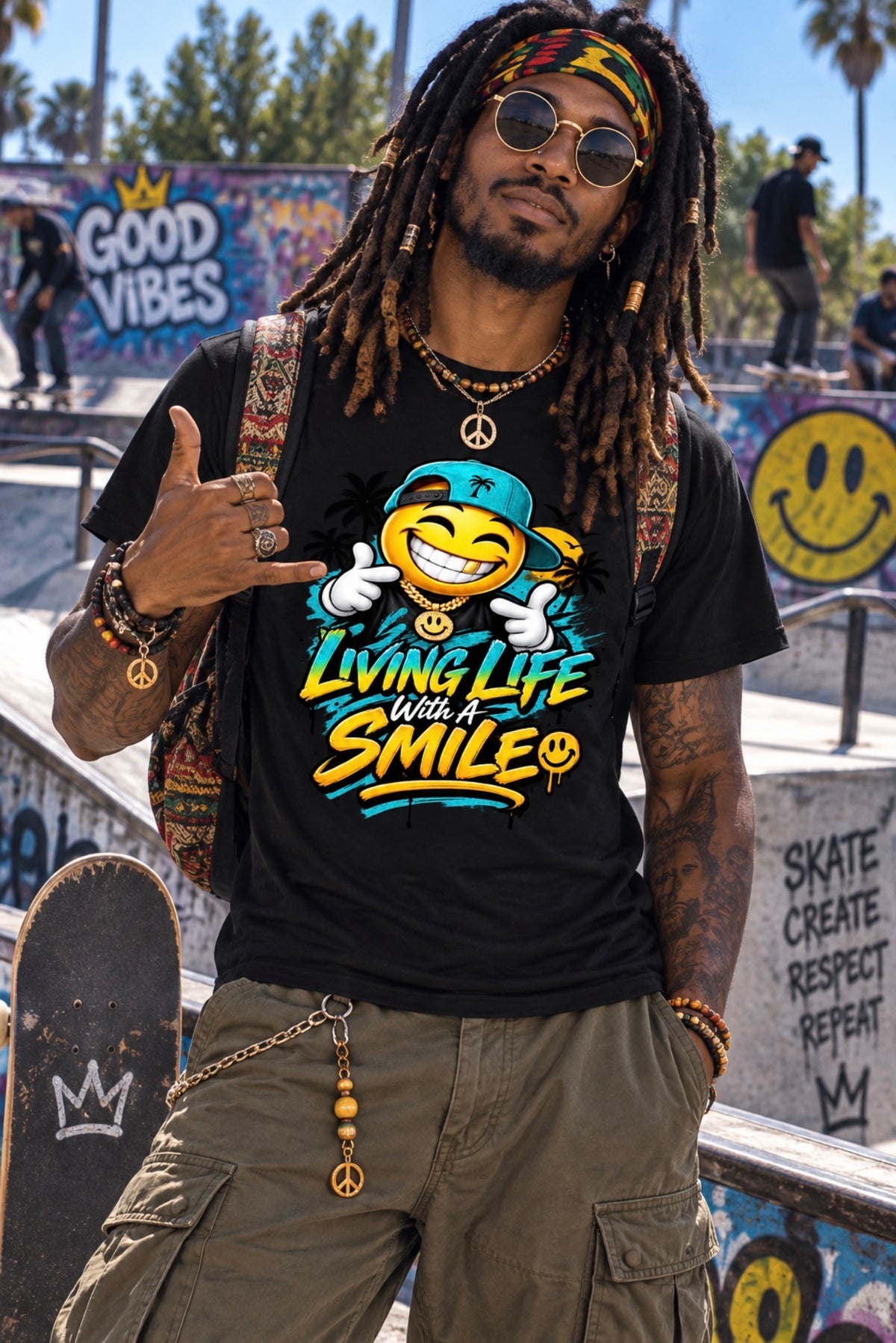 Living Life With A Smile Shirt