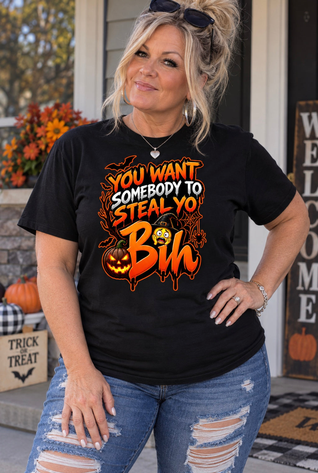 Halloween You Want Somebody To Steal Yo Bih ?