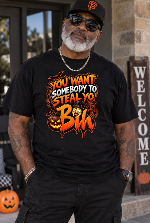 Halloween You Want Somebody To Steal Yo Bih ?